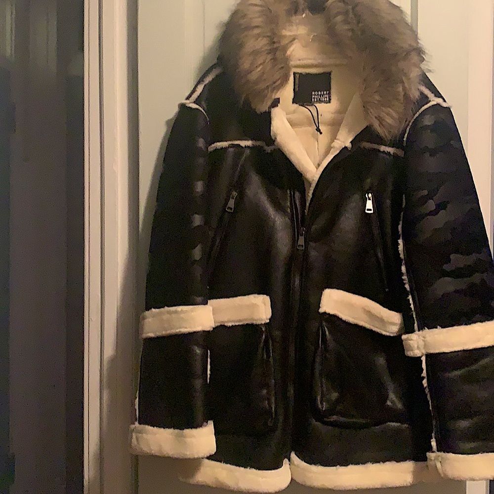 Mens Sherling Coat